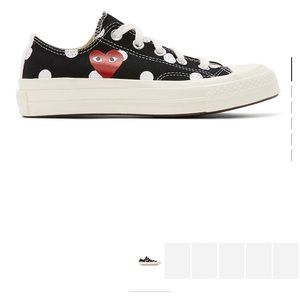 comme des Garçons PLAY converse all stars